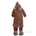 Standing Indoor Life-Size Santa Claus Statue